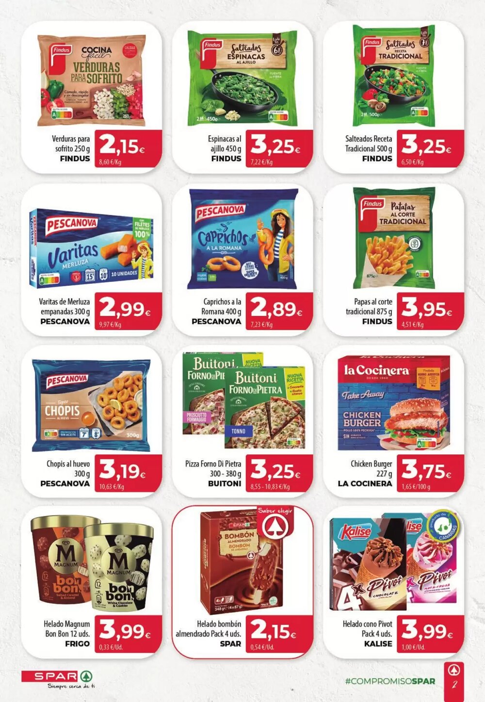 Folleto promocional de Spar Tenerife válido desde el 19/02/2026 - Página 2.