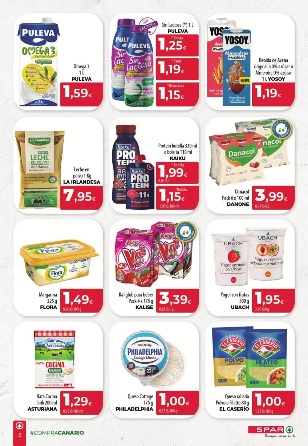 Folleto promocional de Spar Tenerife válido desde el 19/02/2026 - Página 3.