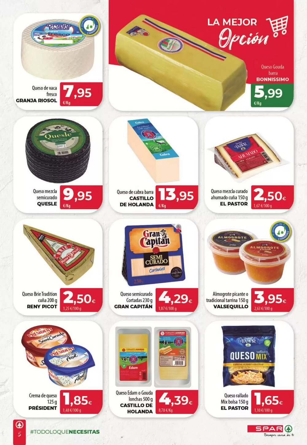 Folleto promocional de Spar Tenerife válido desde el 19/02/2026 - Página 5.