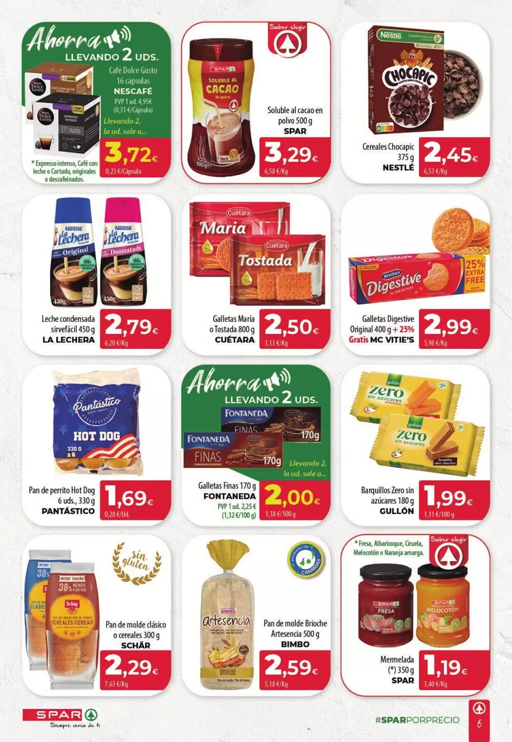 Folleto promocional de Spar Tenerife válido desde el 19/02/2026 - Página 6.