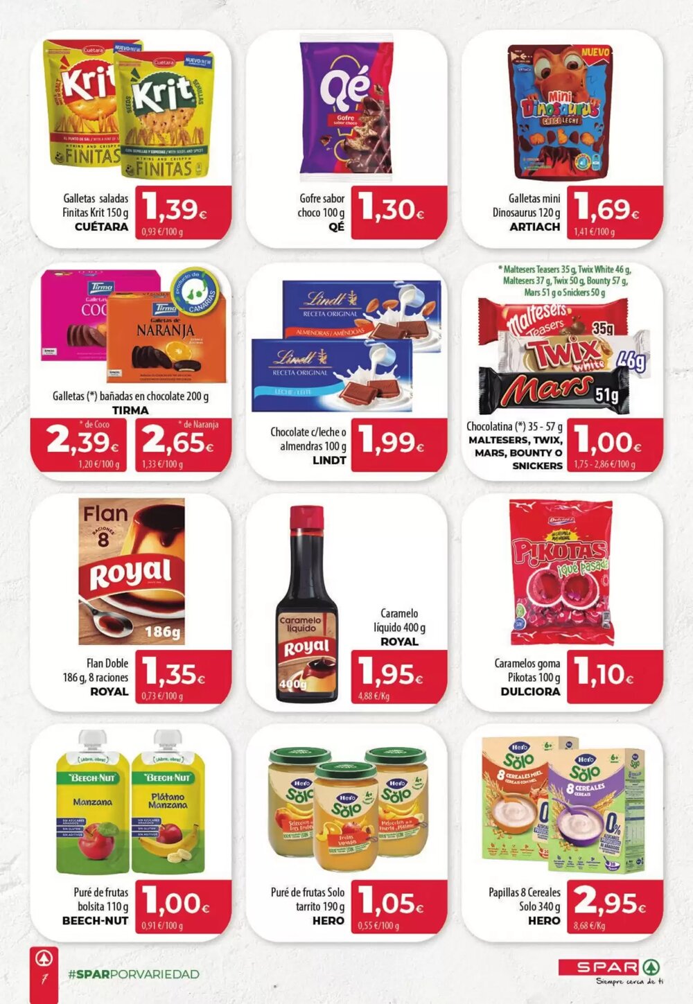 Folleto promocional de Spar Tenerife válido desde el 19/02/2026 - Página 7.