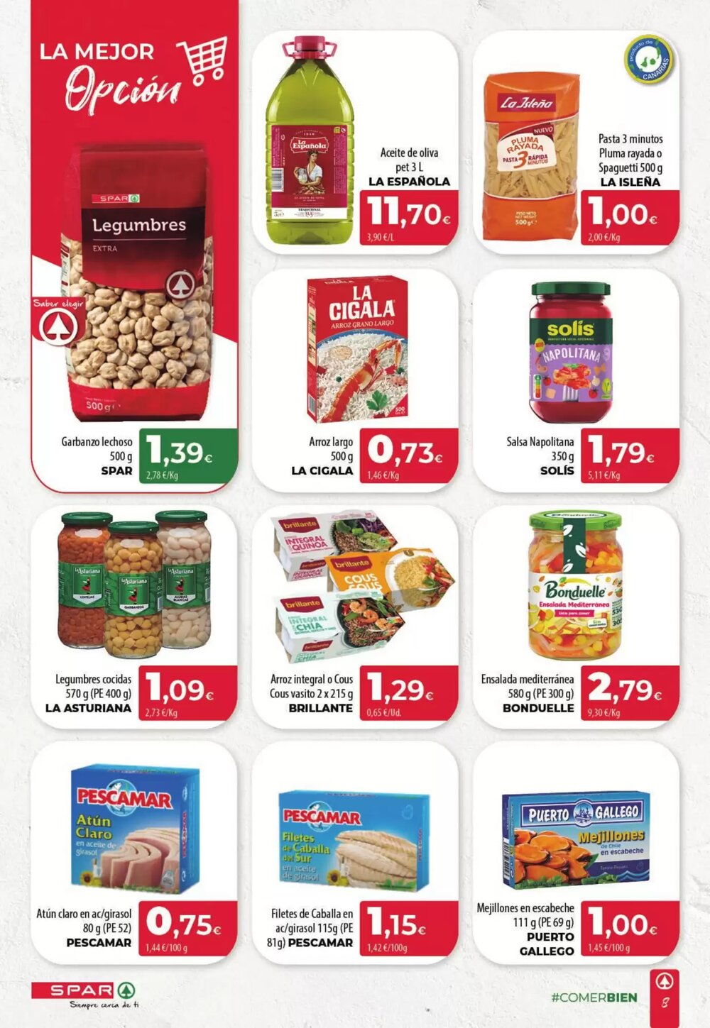 Folleto promocional de Spar Tenerife válido desde el 19/02/2026 - Página 8.