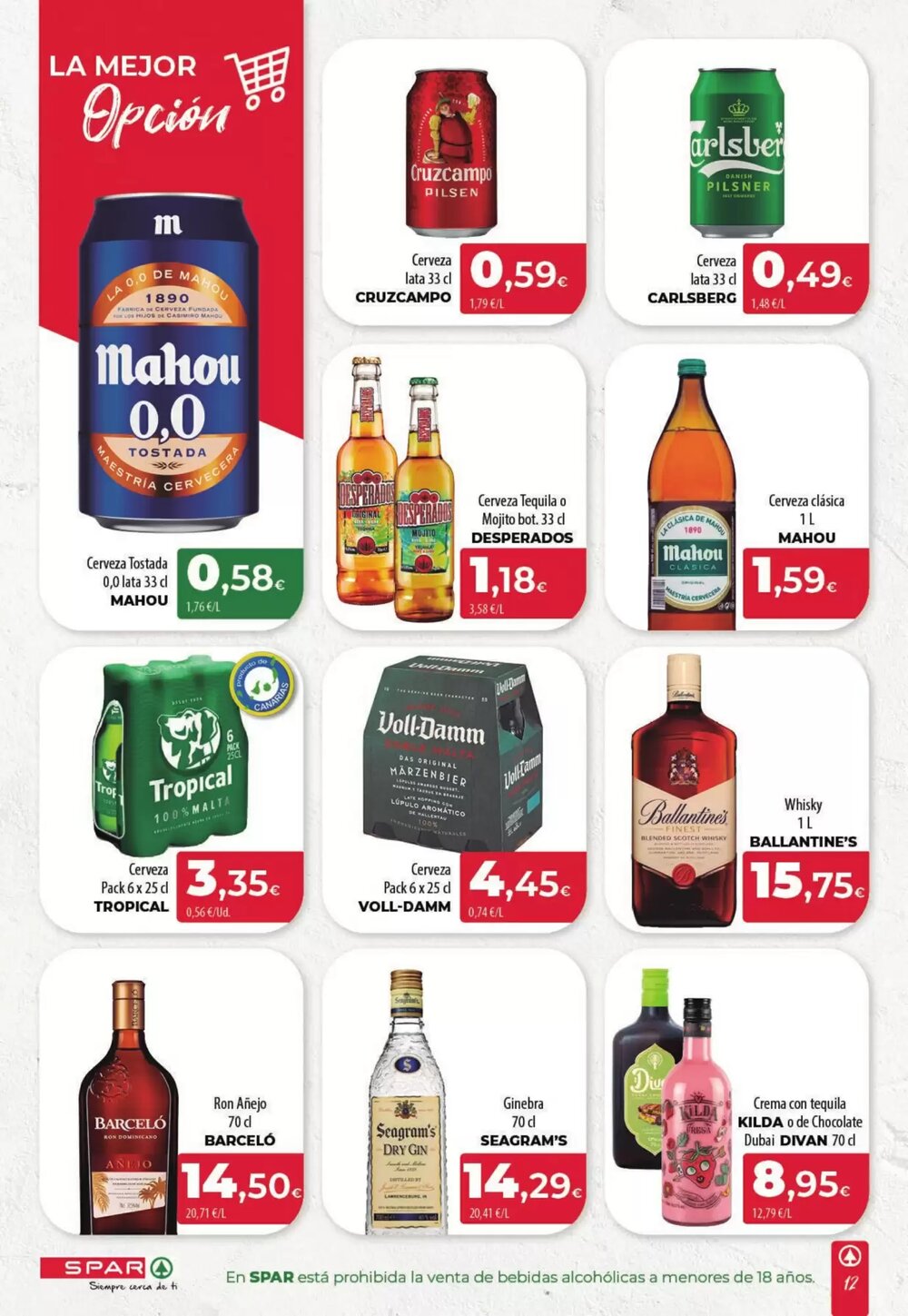 Folleto promocional de Spar válido desde el 19/02/2026 - Página 12.