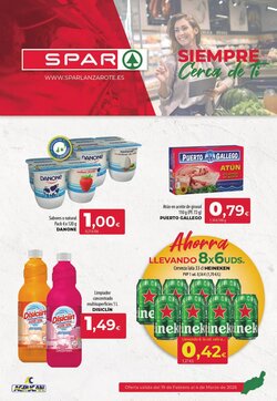 Folleto promocional de Spar válido desde el 19/02/2026