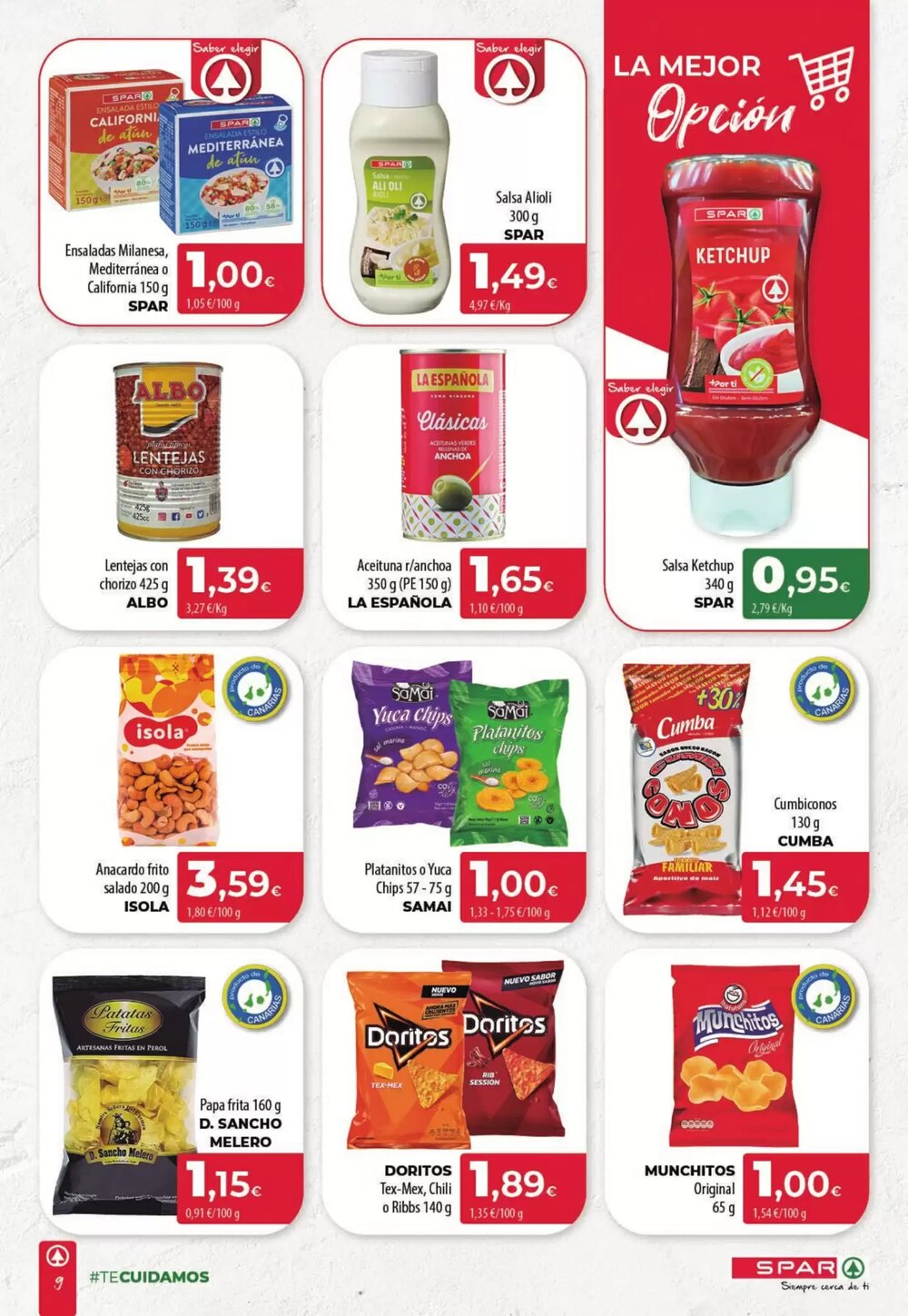 Folleto promocional de Spar válido desde el 19/02/2026 - Página 9.