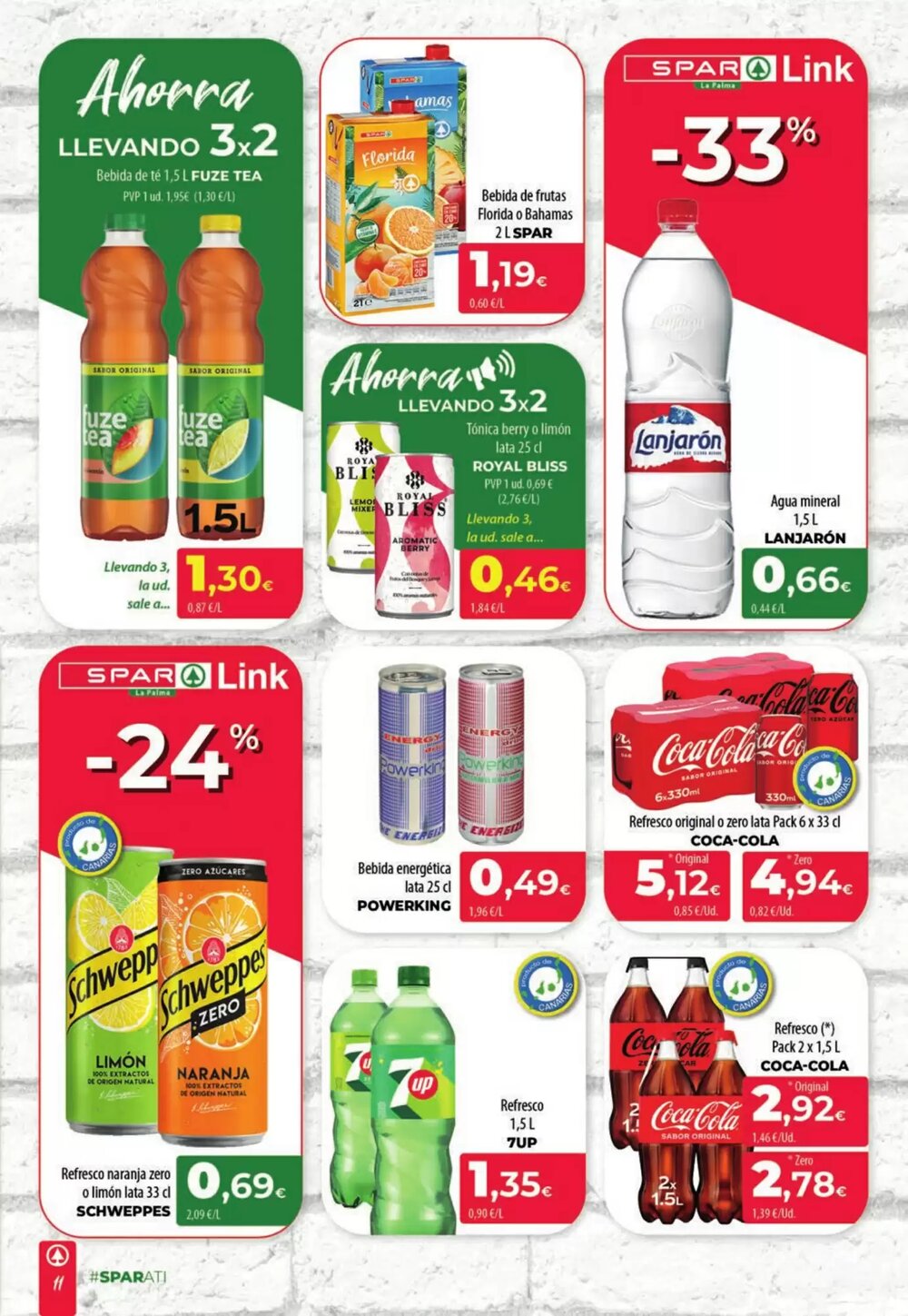 Folleto promocional de Spar La Palma válido desde el 19/02/2026 - Página 11.