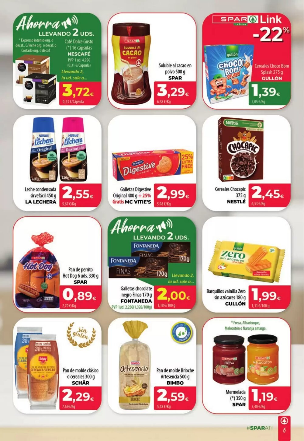 Folleto promocional de Spar La Palma válido desde el 19/02/2026 - Página 6.