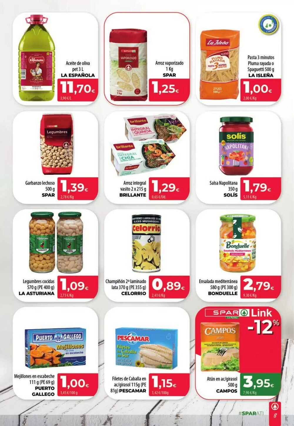 Folleto promocional de Spar La Palma válido desde el 19/02/2026 - Página 8.