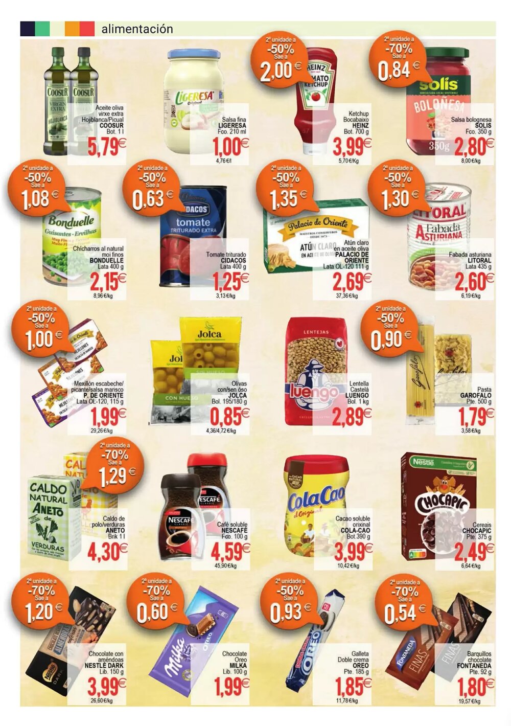 Folleto promocional de Supermercados Aquí válido desde el 19/02/2026 - Página 4.
