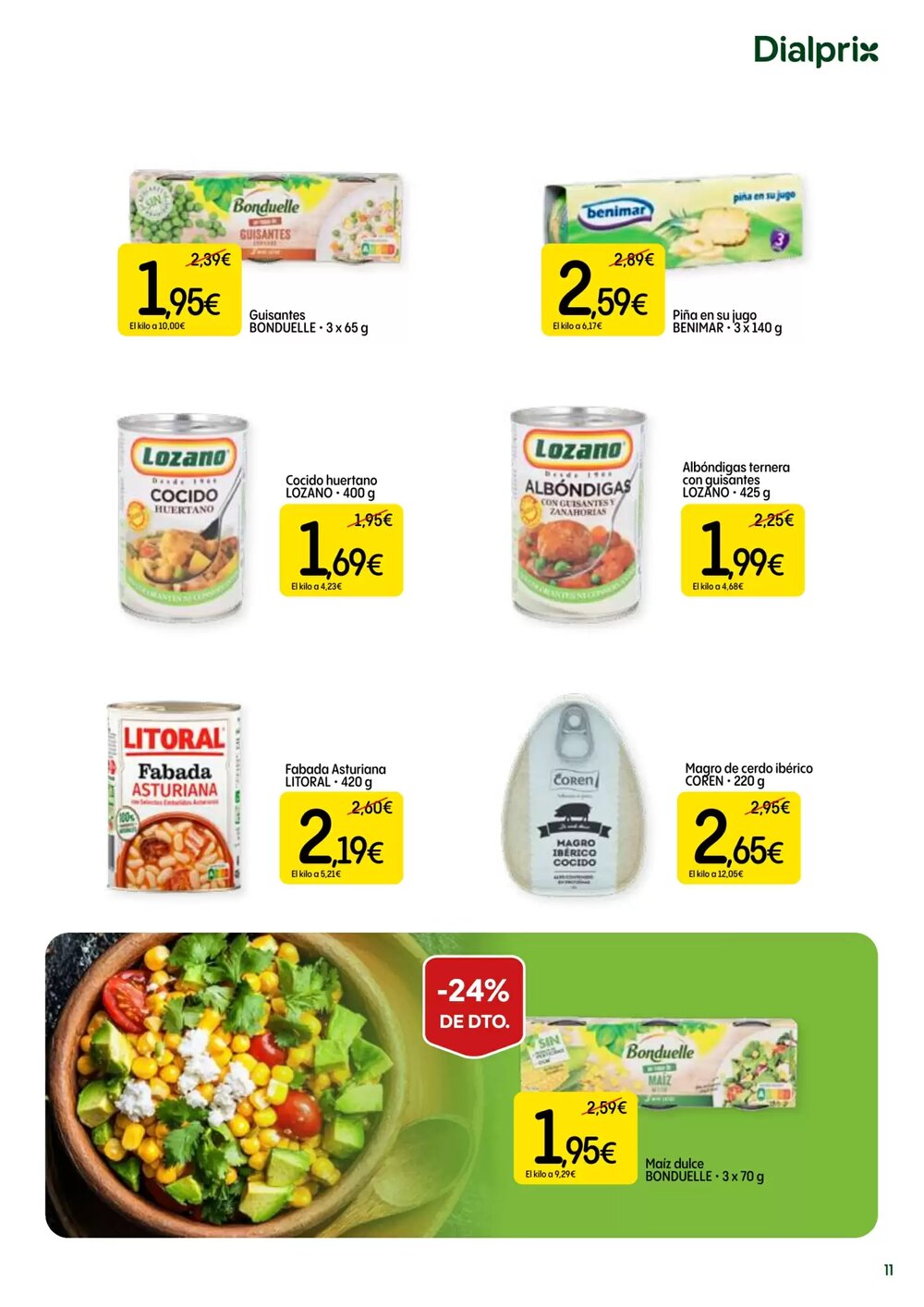 Folleto promocional de Dialprix válido desde el 19/02/2026 - Página 11.