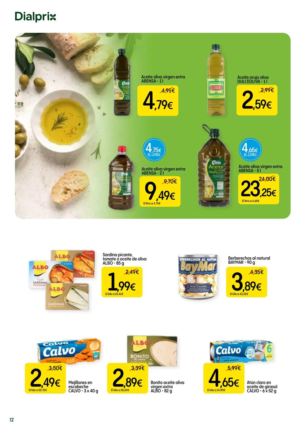 Folleto promocional de Dialprix válido desde el 19/02/2026 - Página 12.