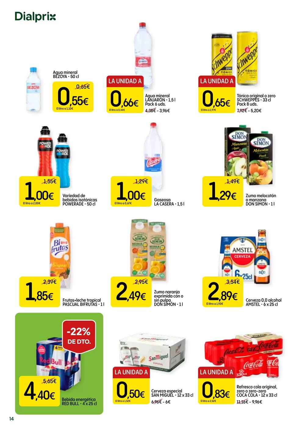Folleto promocional de Dialprix válido desde el 19/02/2026 - Página 14.