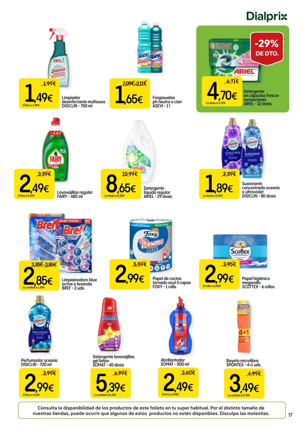 Folleto promocional de Dialprix válido desde el 19/02/2026 - Página 17.