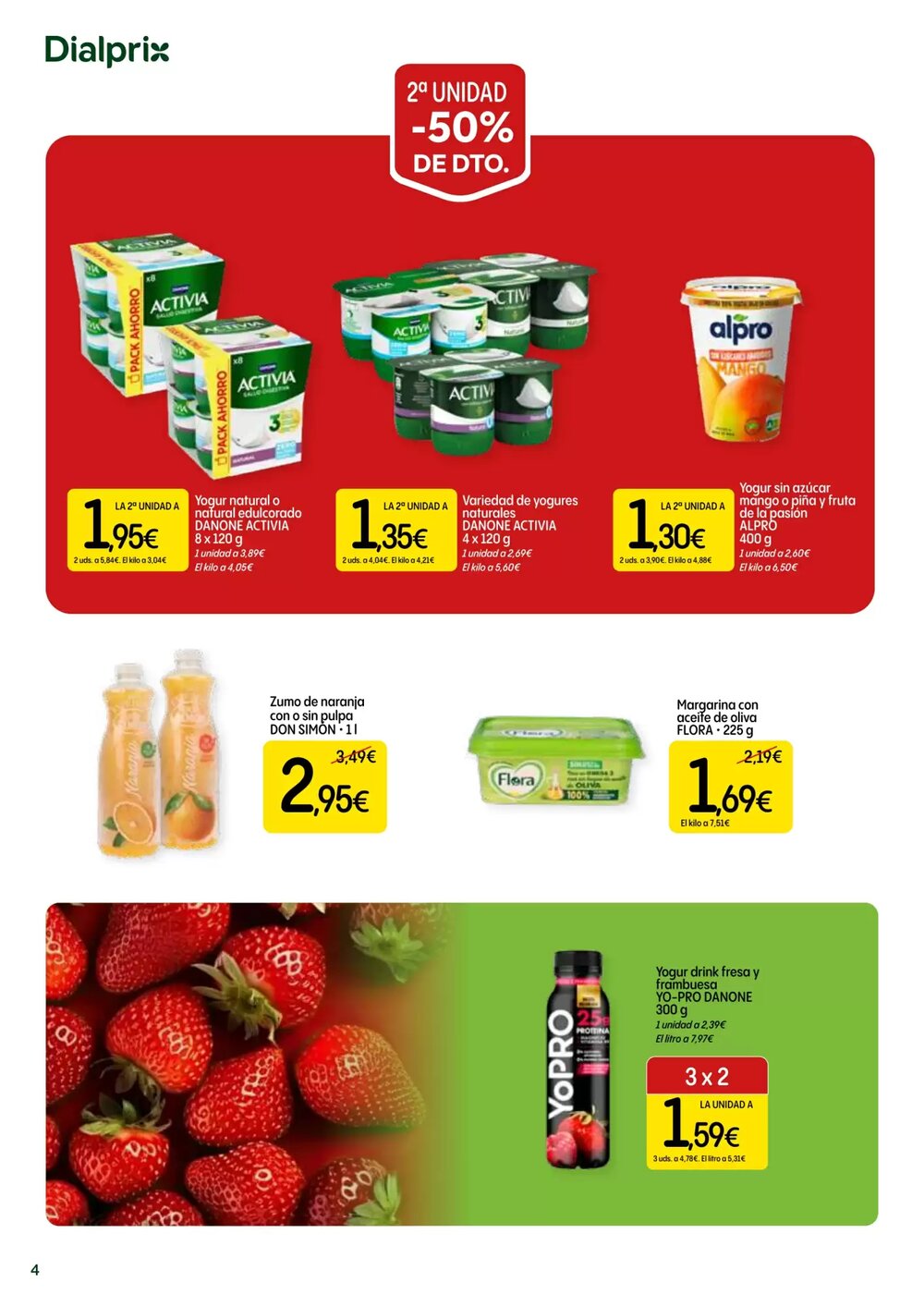 Folleto promocional de Dialprix válido desde el 19/02/2026 - Página 4.