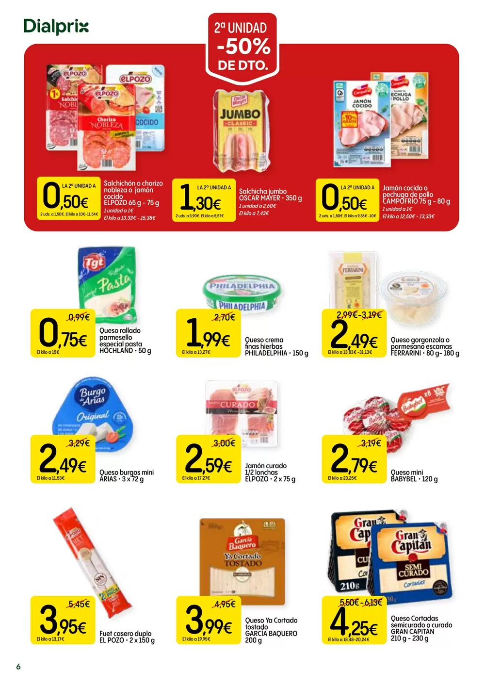 Folleto promocional de Dialprix válido desde el 19/02/2026 - Página 6.