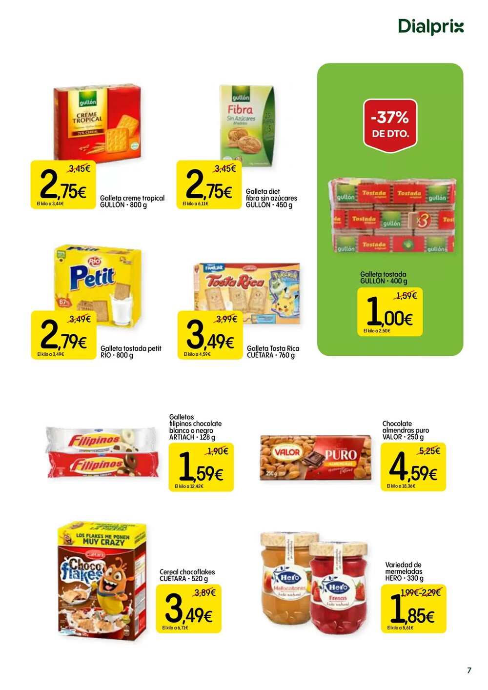Folleto promocional de Dialprix válido desde el 19/02/2026 - Página 7.