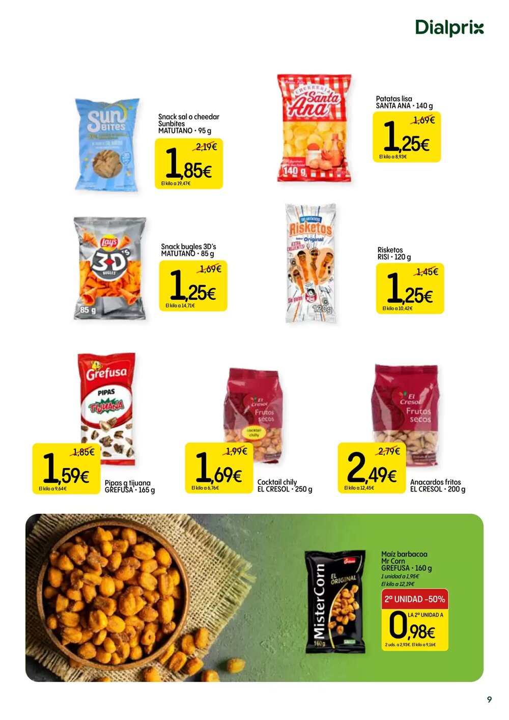 Folleto promocional de Dialprix válido desde el 19/02/2026 - Página 9.