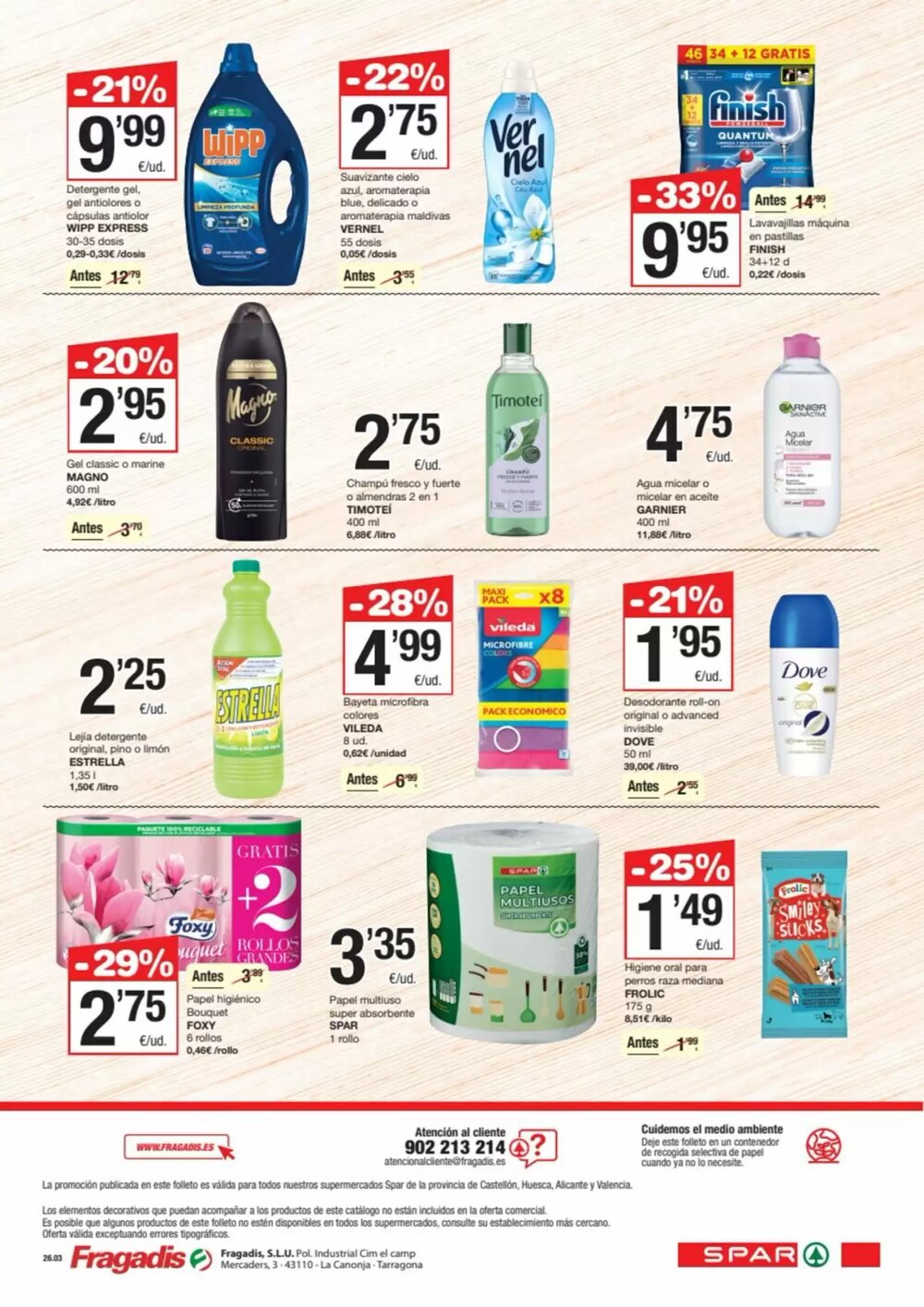 Folleto promocional de Gadis válido desde el 19/02/2026 - Página 8.