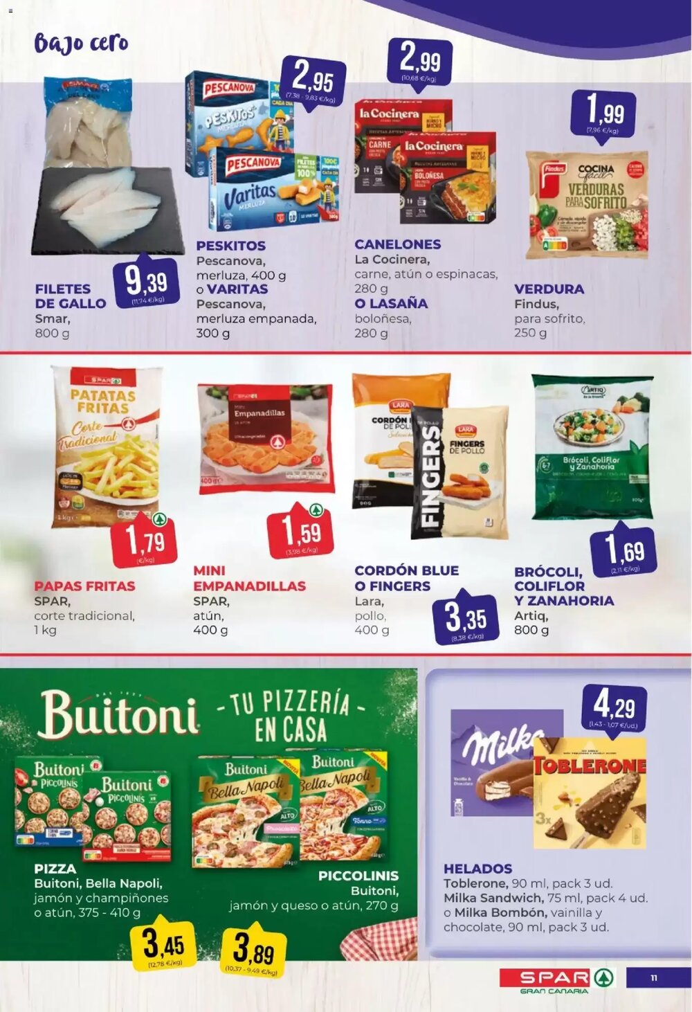 Folleto promocional de SPAR Gran Canaria válido desde el 20/02/2026 - Página 11.