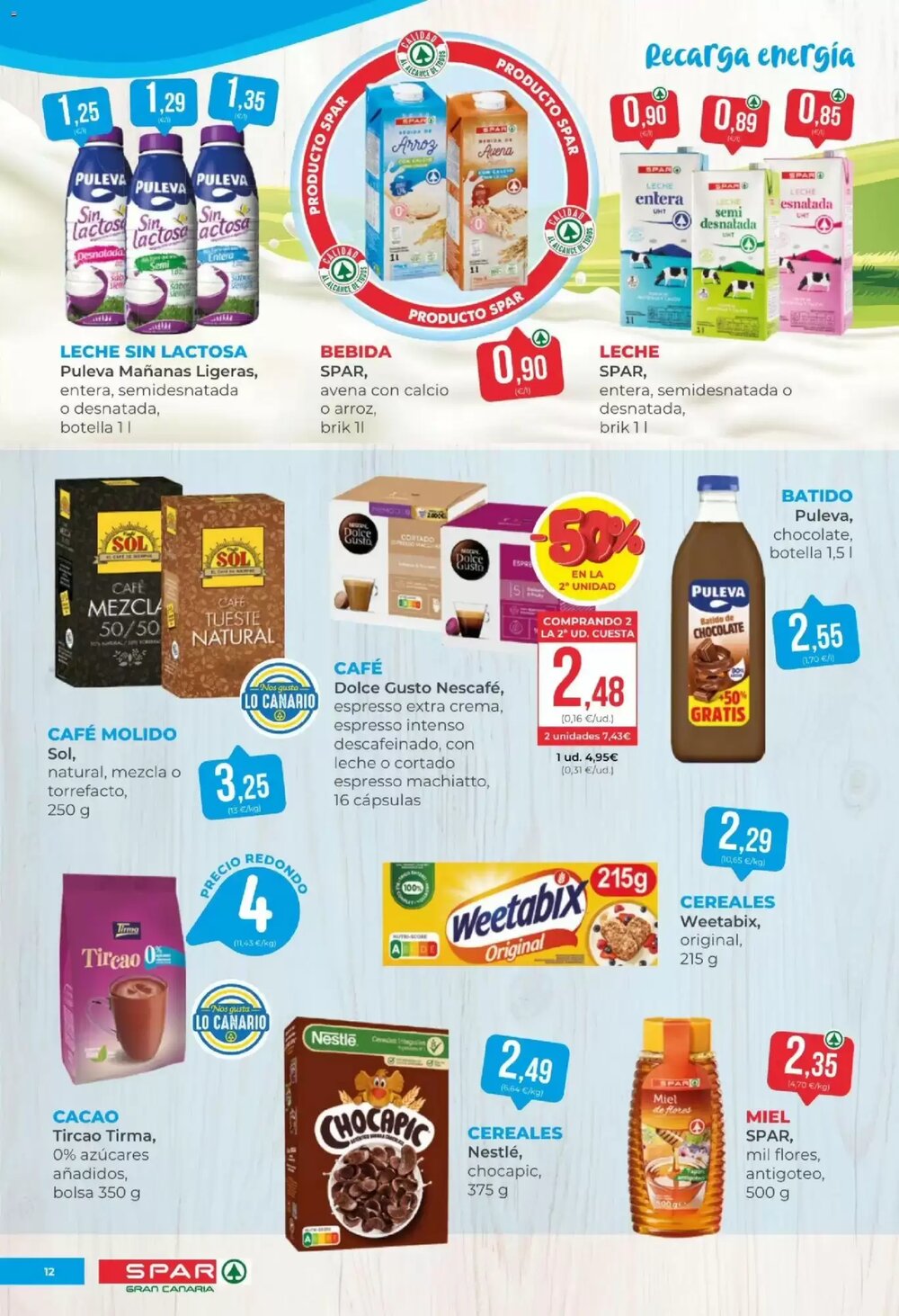 Folleto promocional de SPAR Gran Canaria válido desde el 20/02/2026 - Página 12.