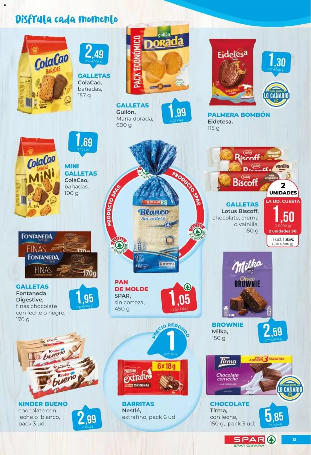 Folleto promocional de SPAR Gran Canaria válido desde el 20/02/2026 - Página 13.