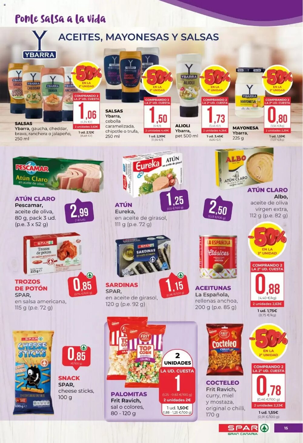 Folleto promocional de SPAR Gran Canaria válido desde el 20/02/2026 - Página 15.