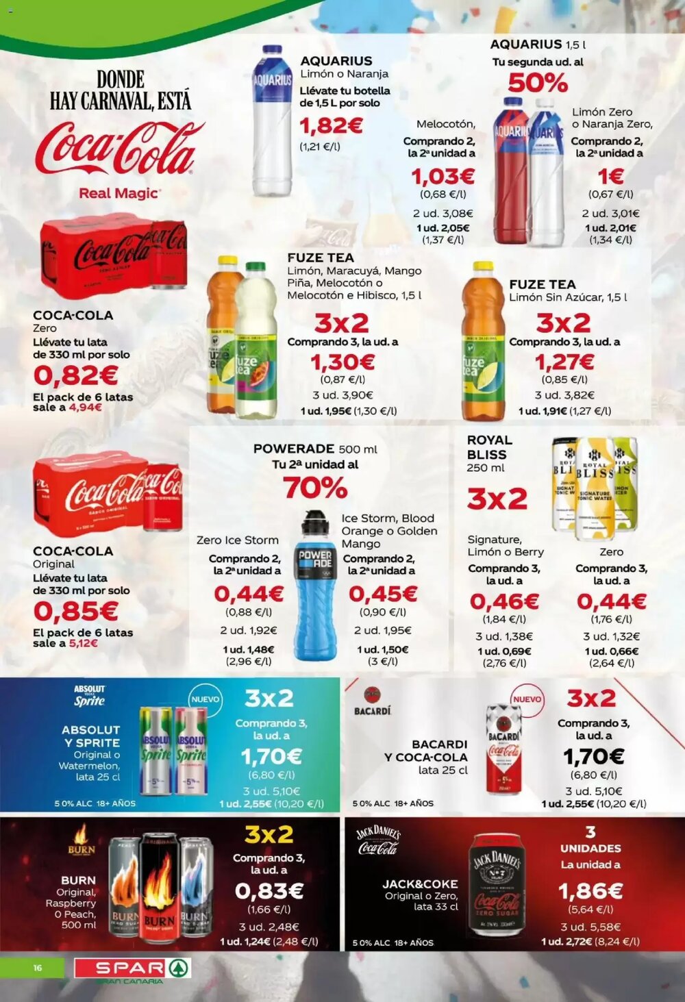 Folleto promocional de SPAR Gran Canaria válido desde el 20/02/2026 - Página 16.