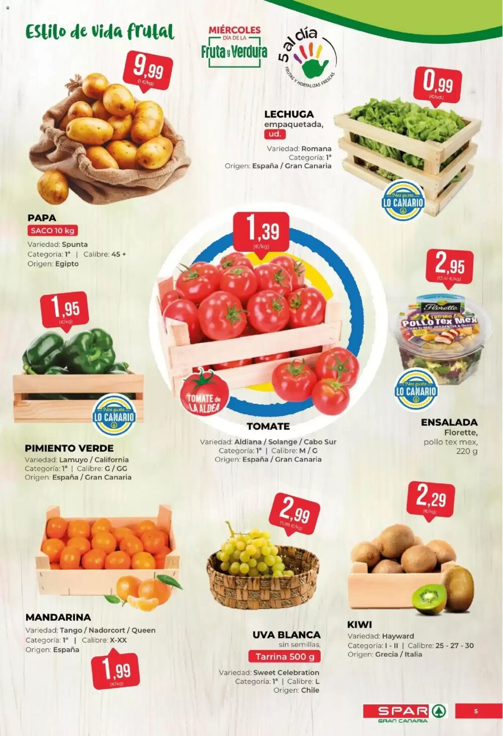 Folleto promocional de SPAR Gran Canaria válido desde el 20/02/2026 - Página 5.