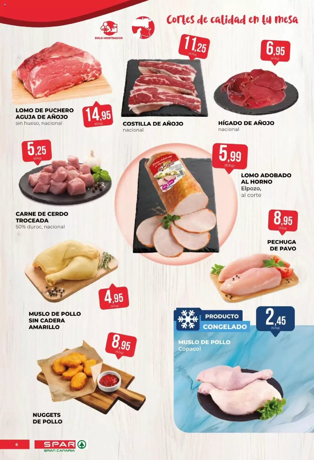 Folleto promocional de SPAR Gran Canaria válido desde el 20/02/2026 - Página 6.