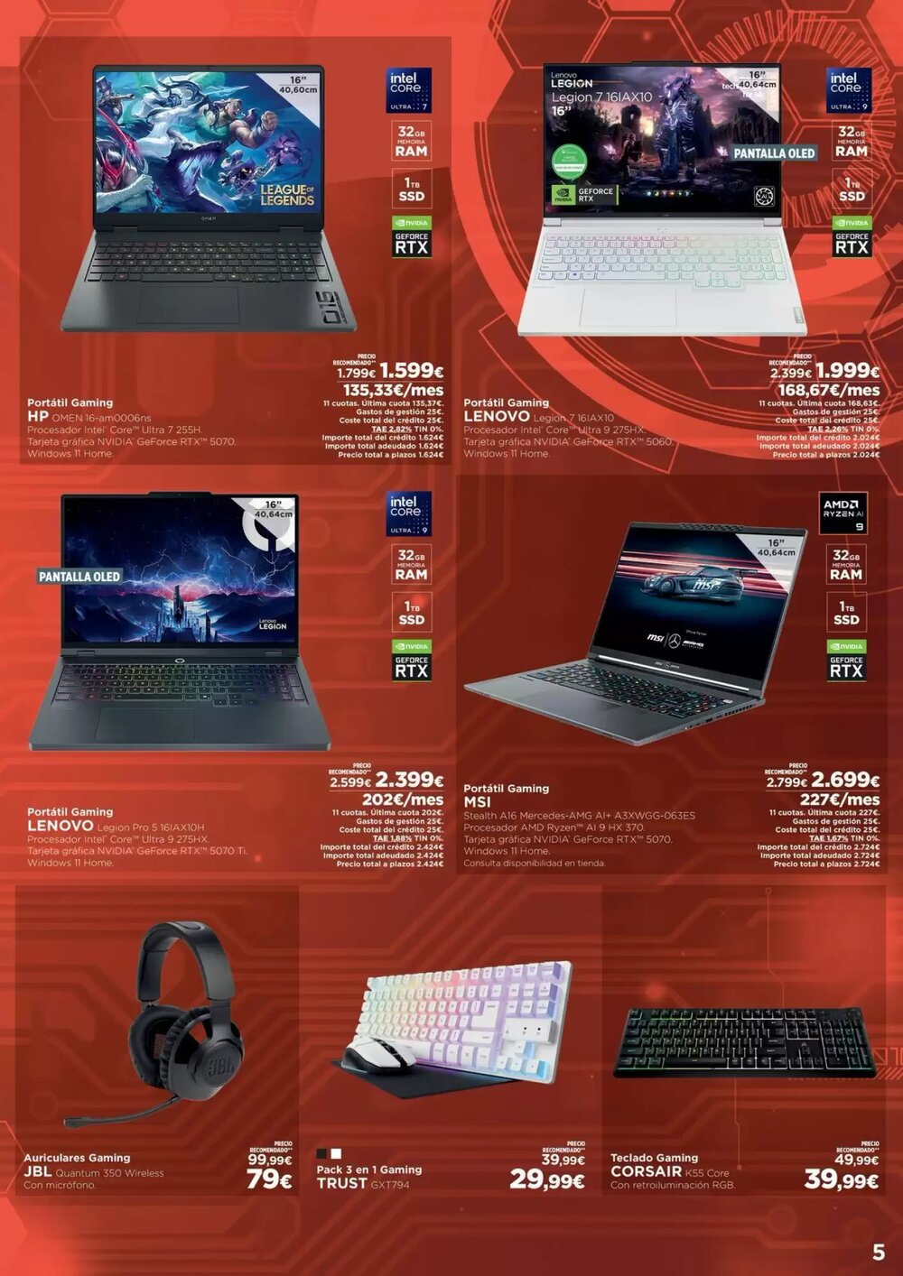 Folleto promocional de El Corte Inglés válido desde el 23/02/2026 - Página 5.