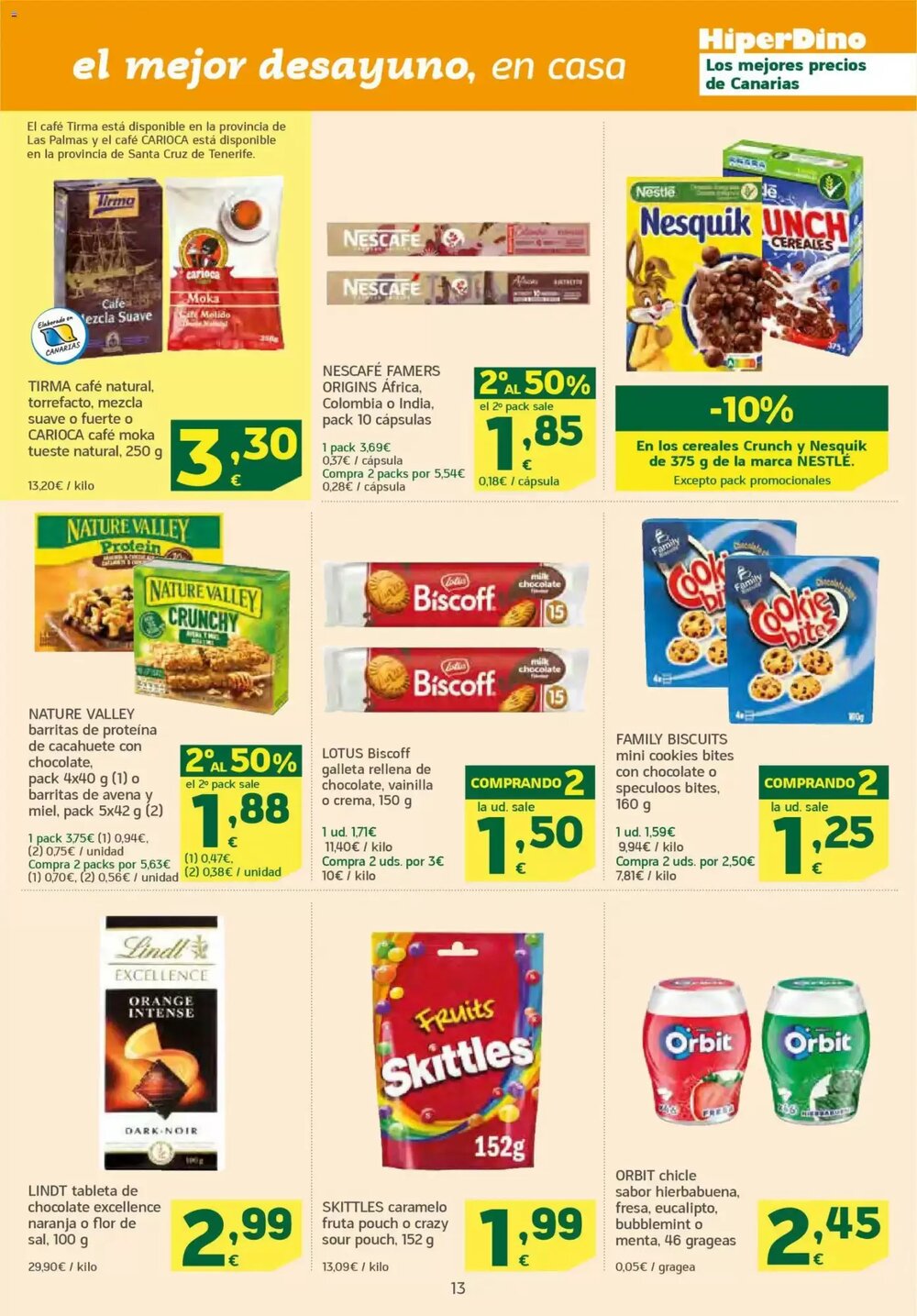 Folleto promocional de HiperDino válido desde el 24/02/2026 - Página 13.