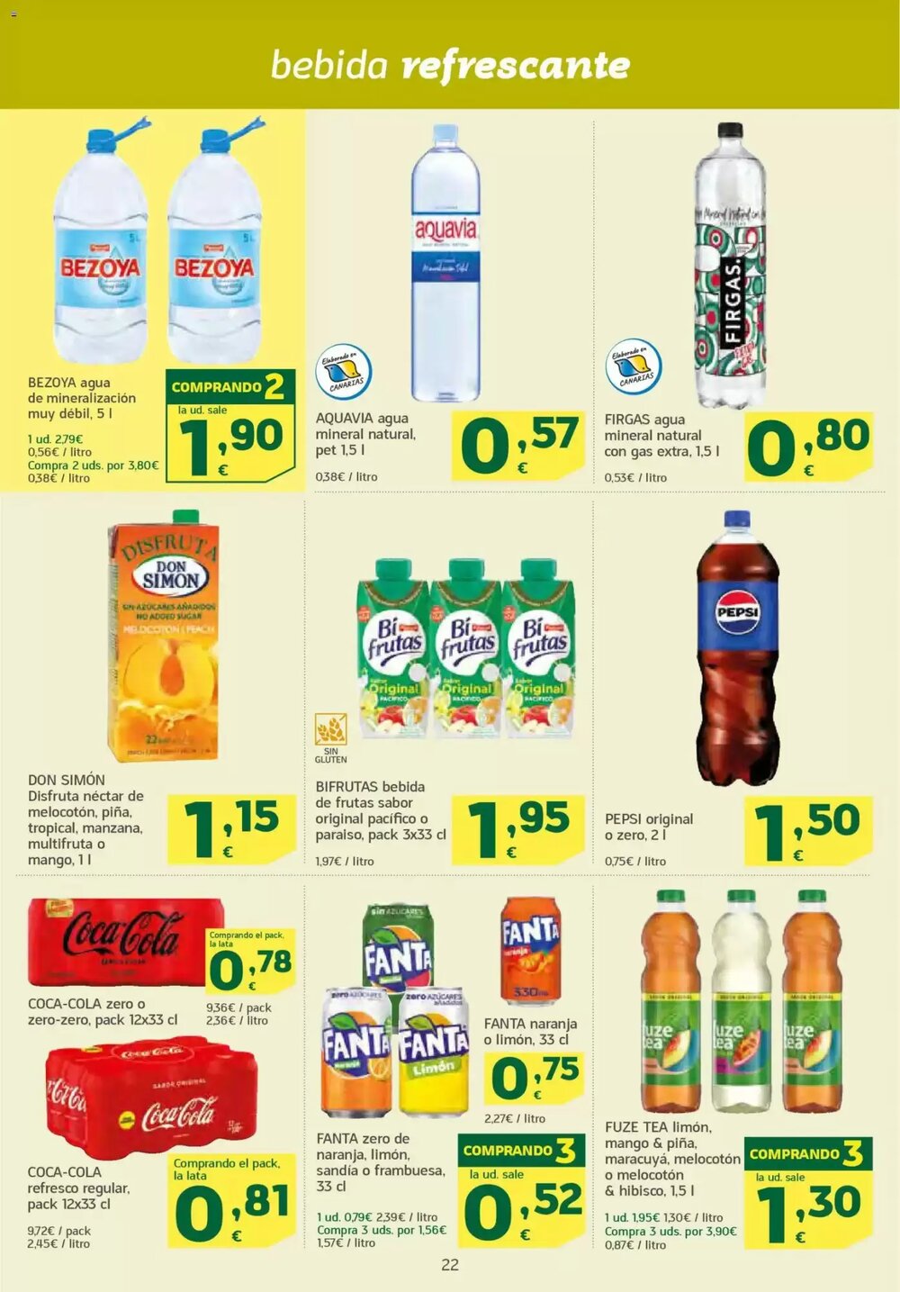 Folleto promocional de HiperDino válido desde el 24/02/2026 - Página 22.