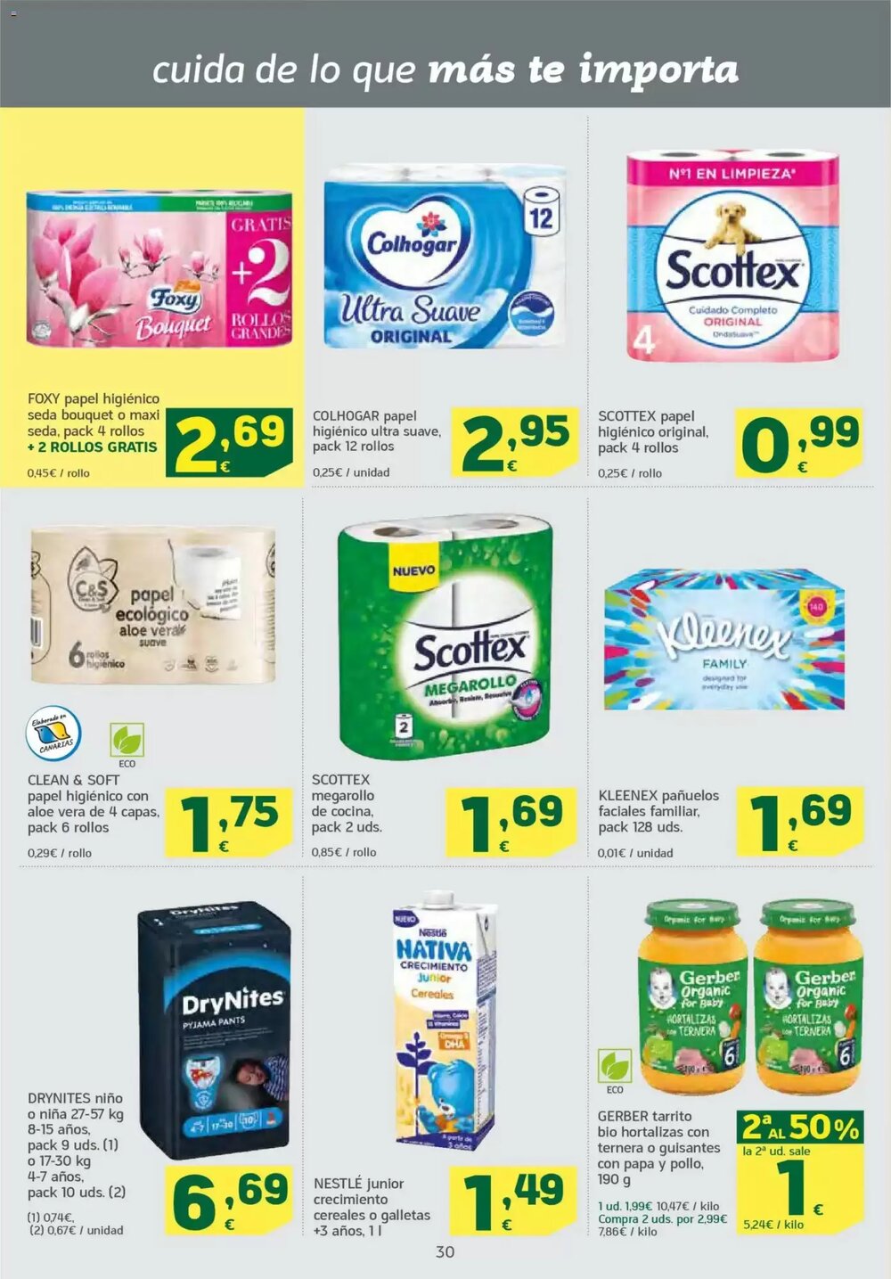 Folleto promocional de HiperDino válido desde el 24/02/2026 - Página 30.