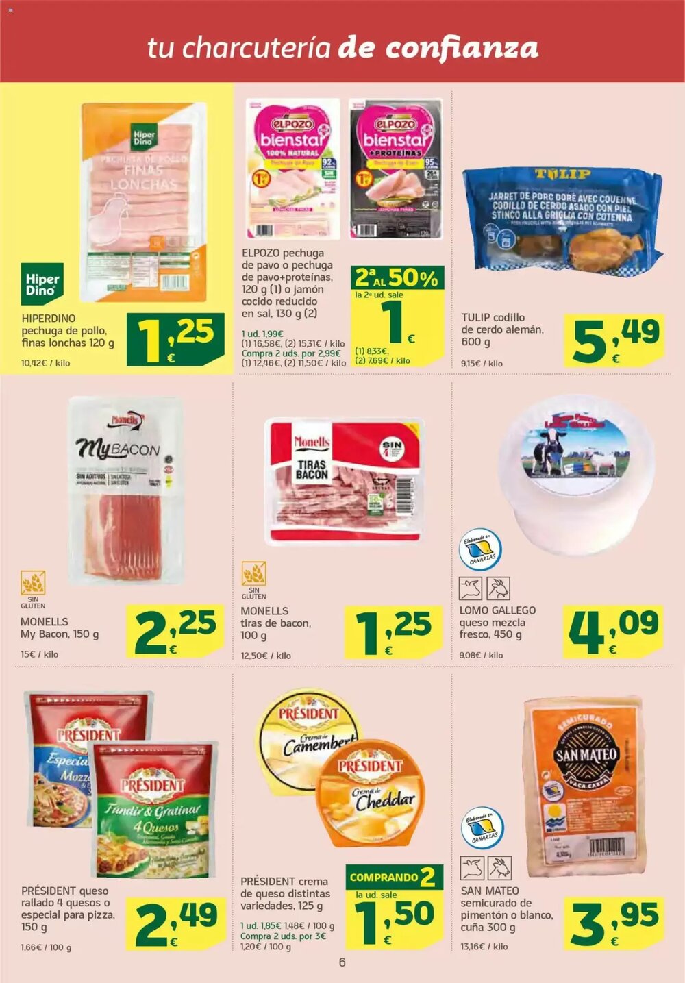 Folleto promocional de HiperDino válido desde el 24/02/2026 - Página 6.