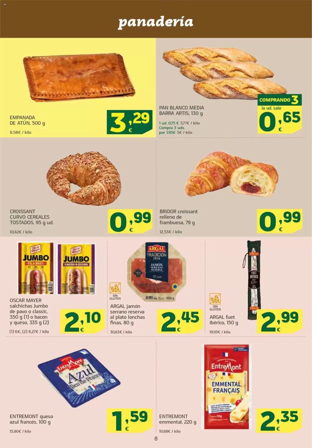 Folleto promocional de HiperDino válido desde el 24/02/2026 - Página 8.