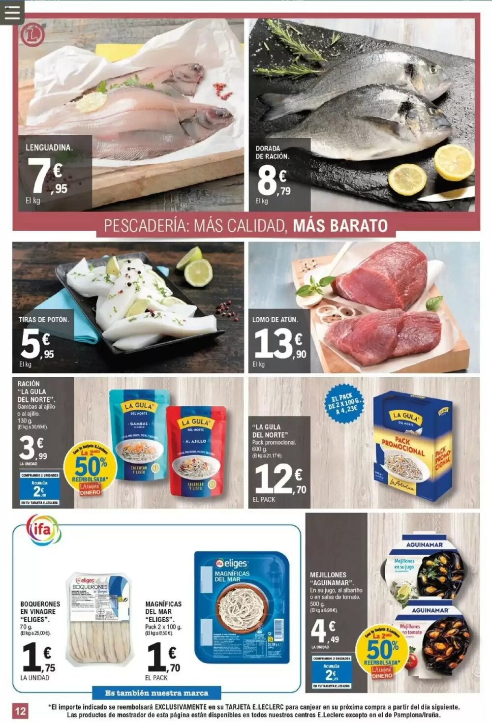 Folleto promocional de E.Leclerc válido desde el 25/02/2026 - Página 12.