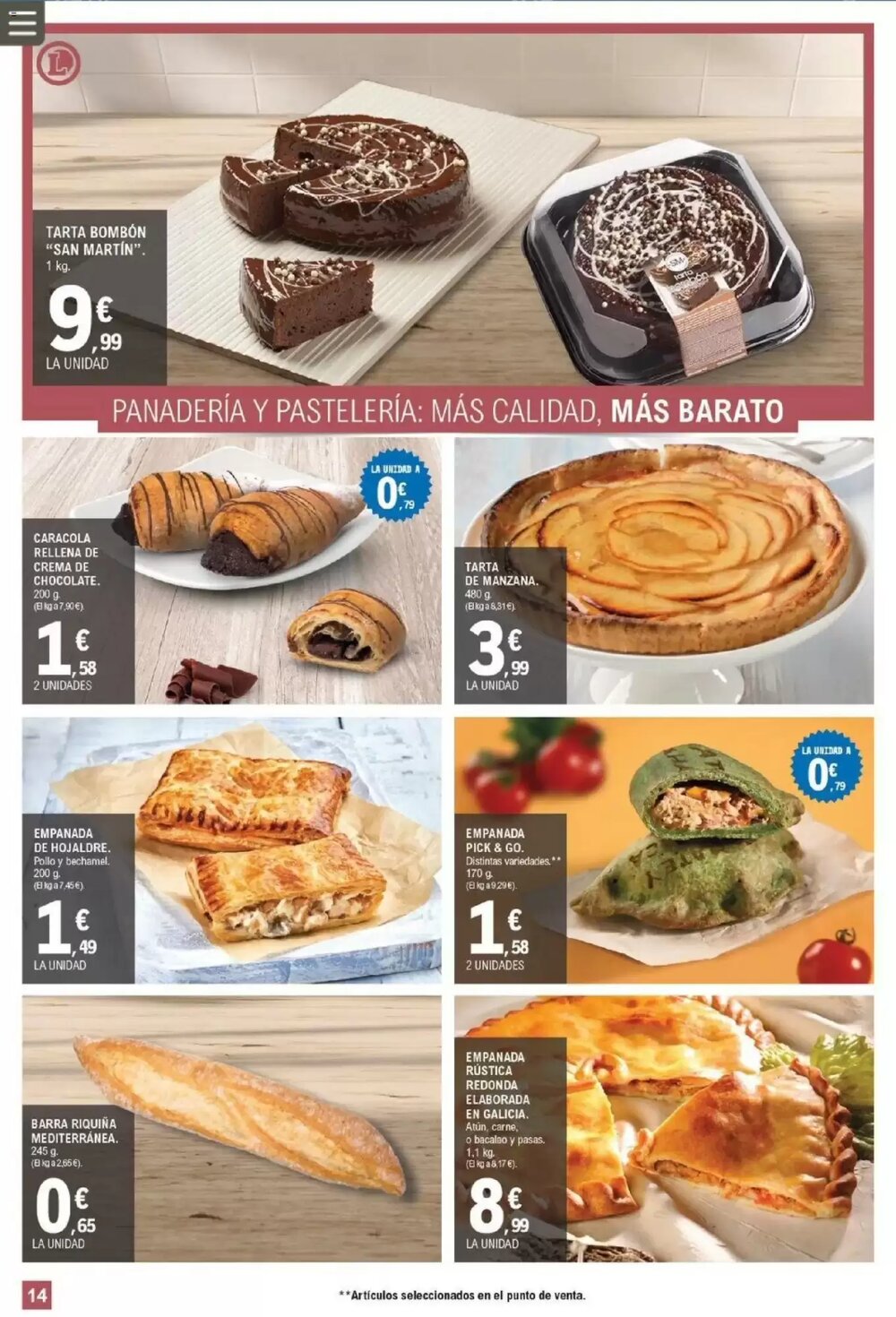 Folleto promocional de E.Leclerc válido desde el 25/02/2026 - Página 14.