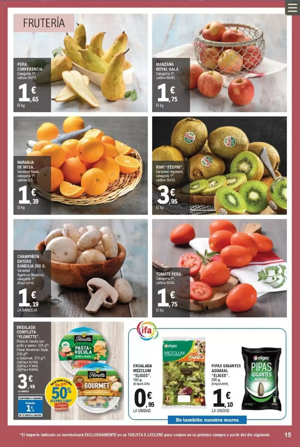Folleto promocional de E.Leclerc válido desde el 25/02/2026 - Página 15.