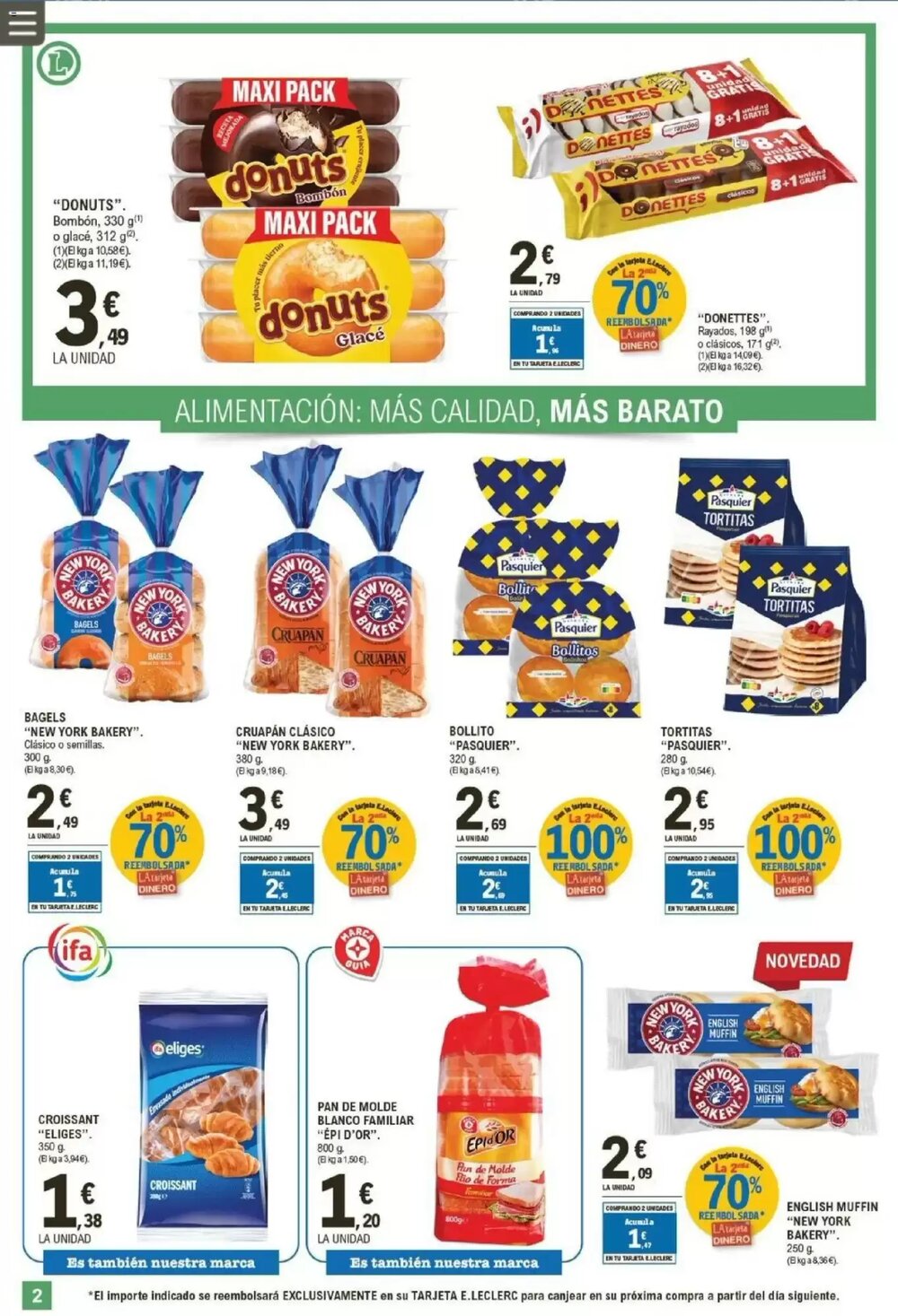 Folleto promocional de E.Leclerc válido desde el 25/02/2026 - Página 2.