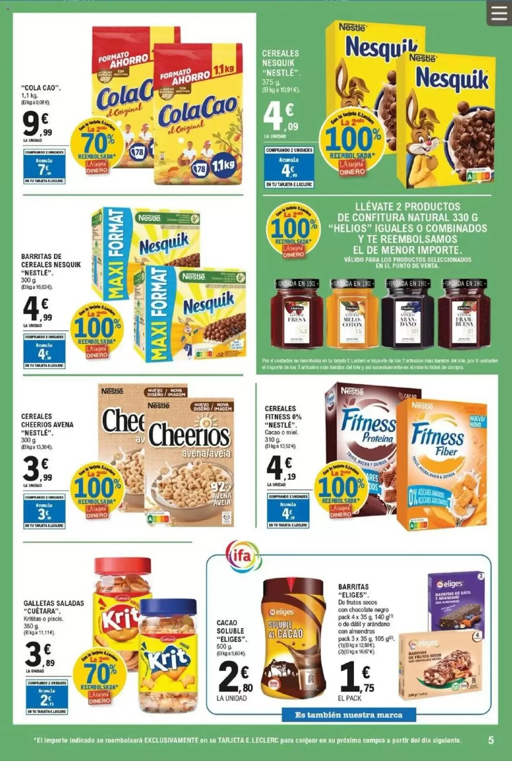 Folleto promocional de E.Leclerc válido desde el 25/02/2026 - Página 5.