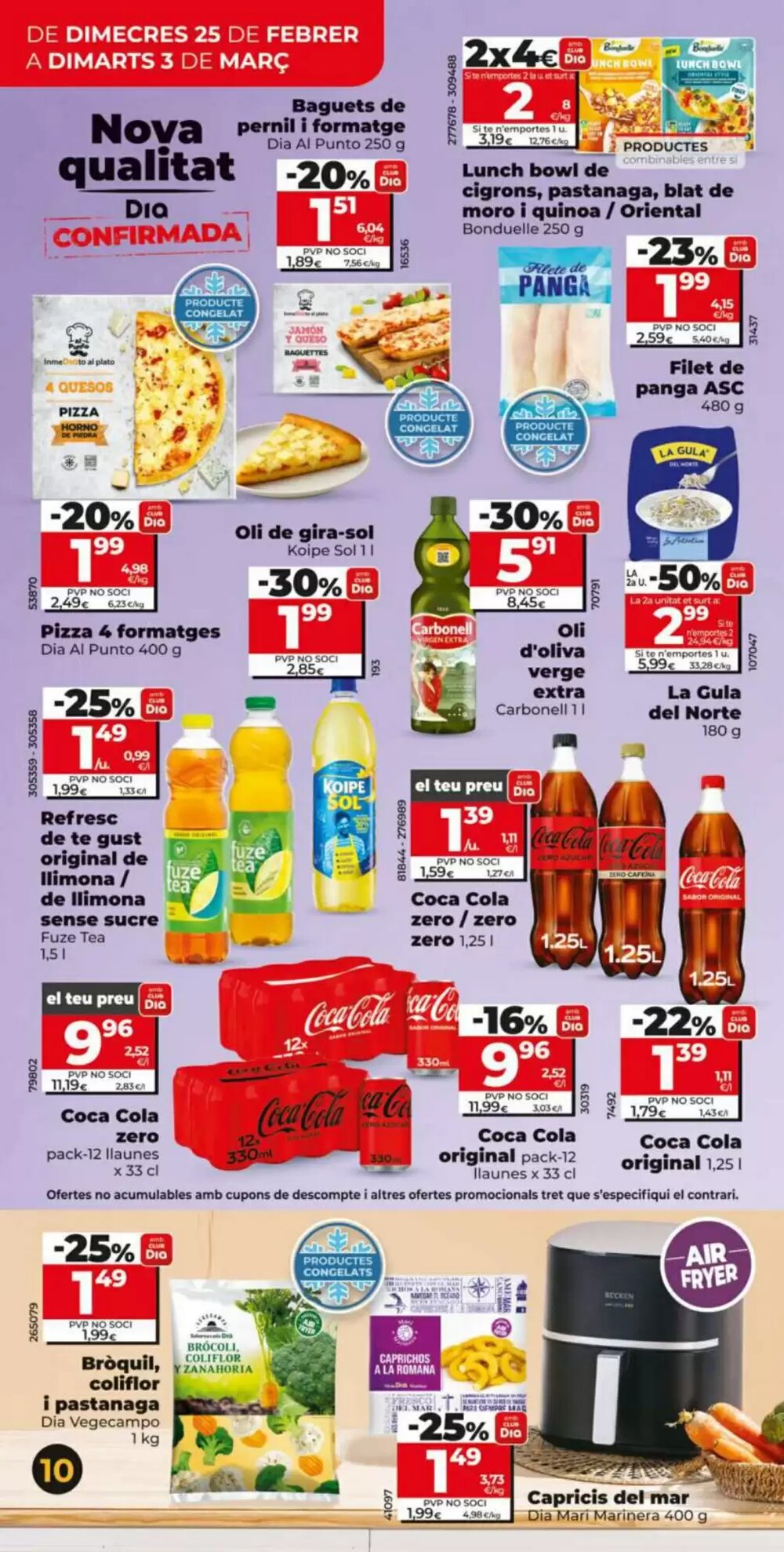 Folleto promocional de Dia válido desde el 25/02/2026 - Página 10.