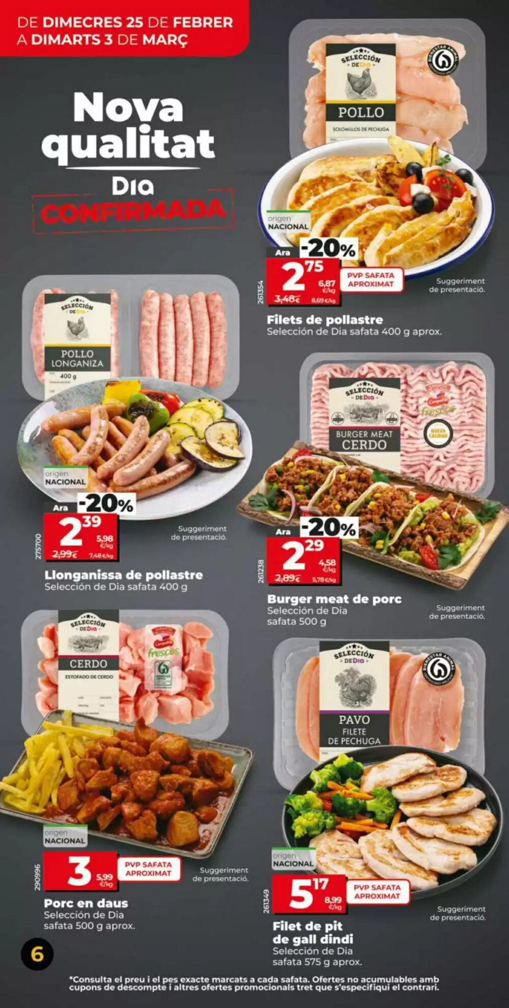 Folleto promocional de Dia válido desde el 25/02/2026 - Página 6.