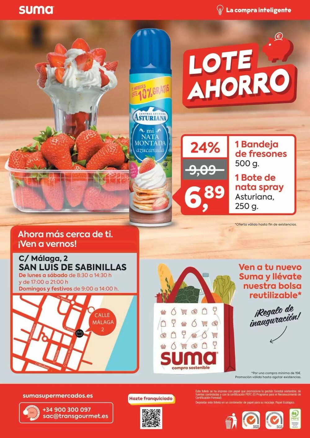 Folleto promocional de Suma Supermercados válido desde el 25/02/2026 - Página 8.