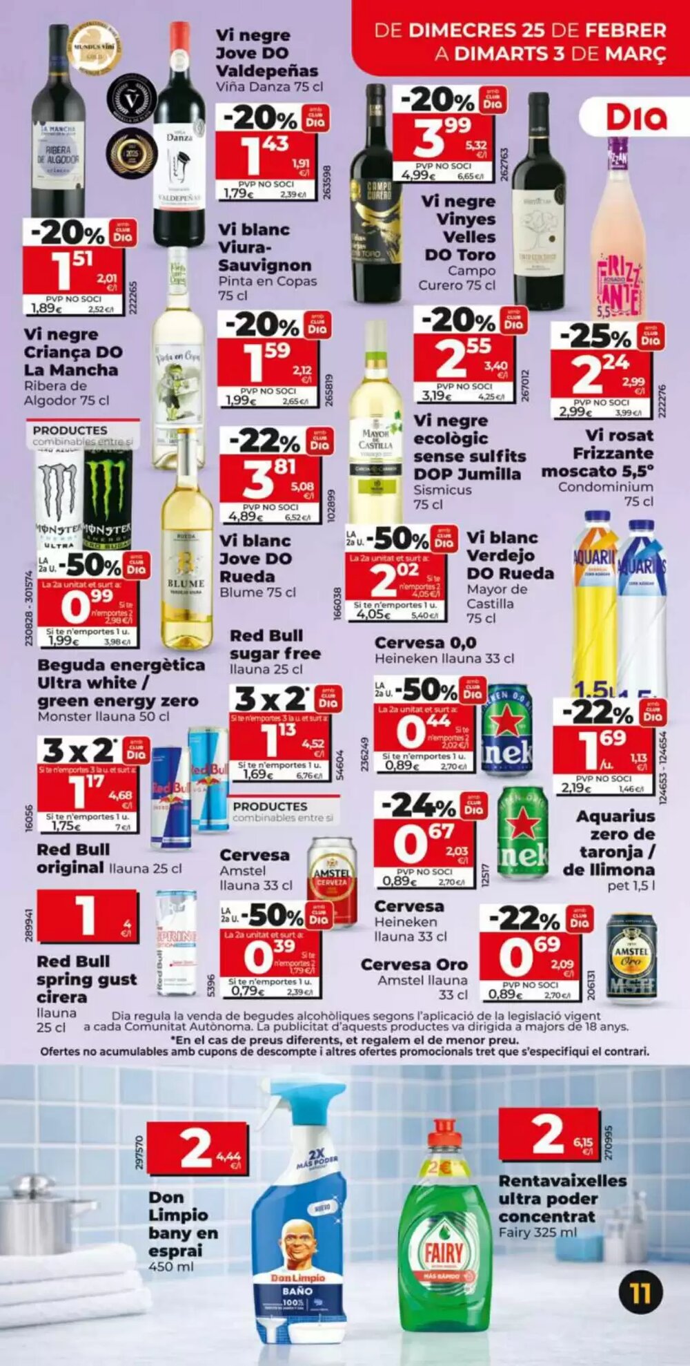 Folleto promocional de Dia válido desde el 25/02/2026 - Página 11.