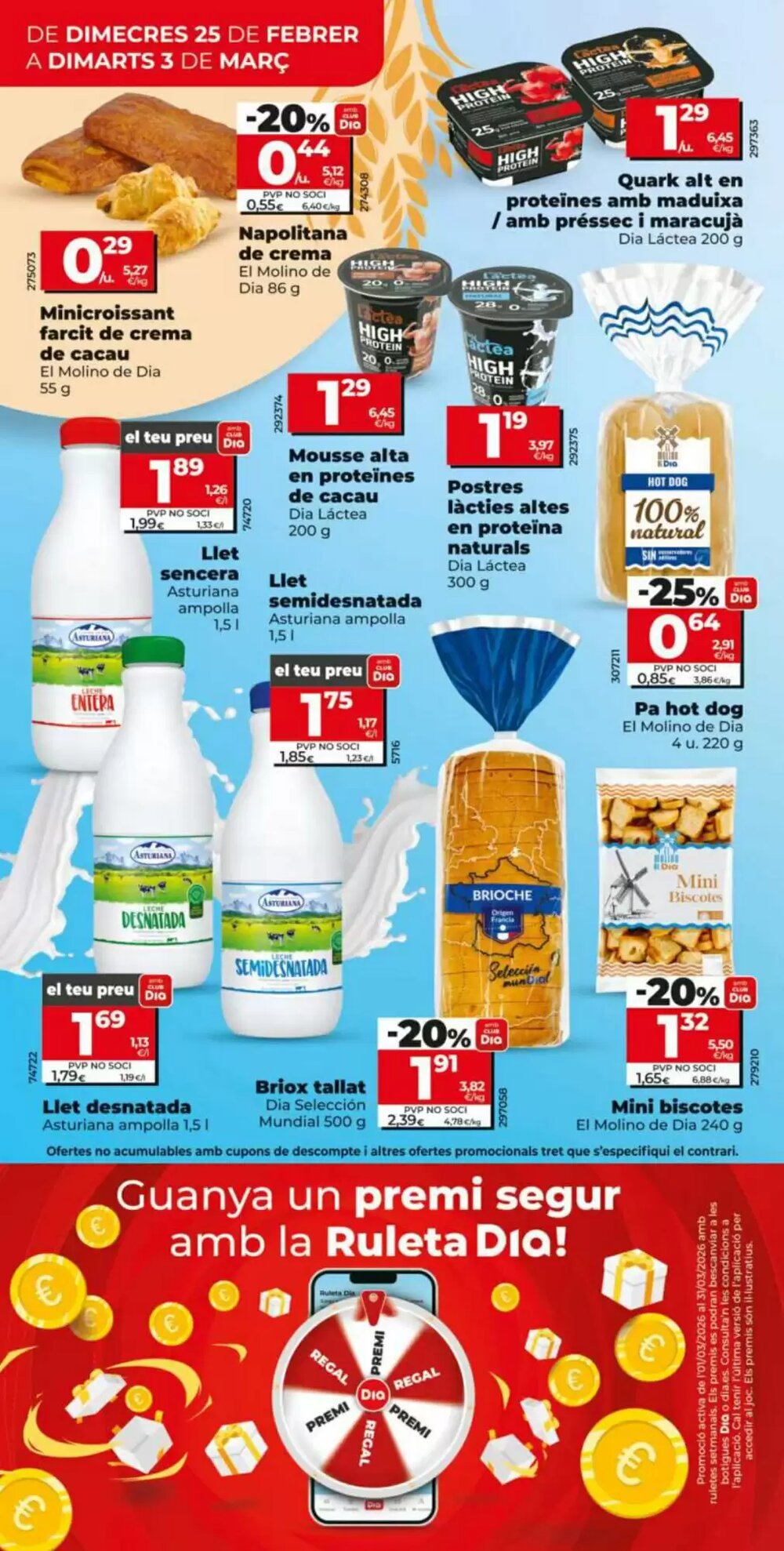 Folleto promocional de Dia válido desde el 25/02/2026 - Página 8.