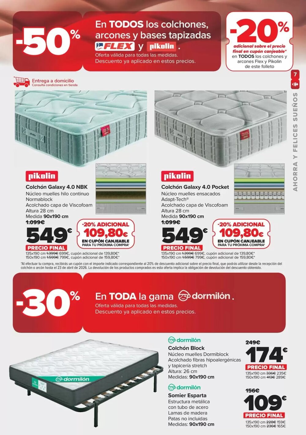 Folleto promocional de Carrefour válido desde el 25/02/2026 - Página 7.