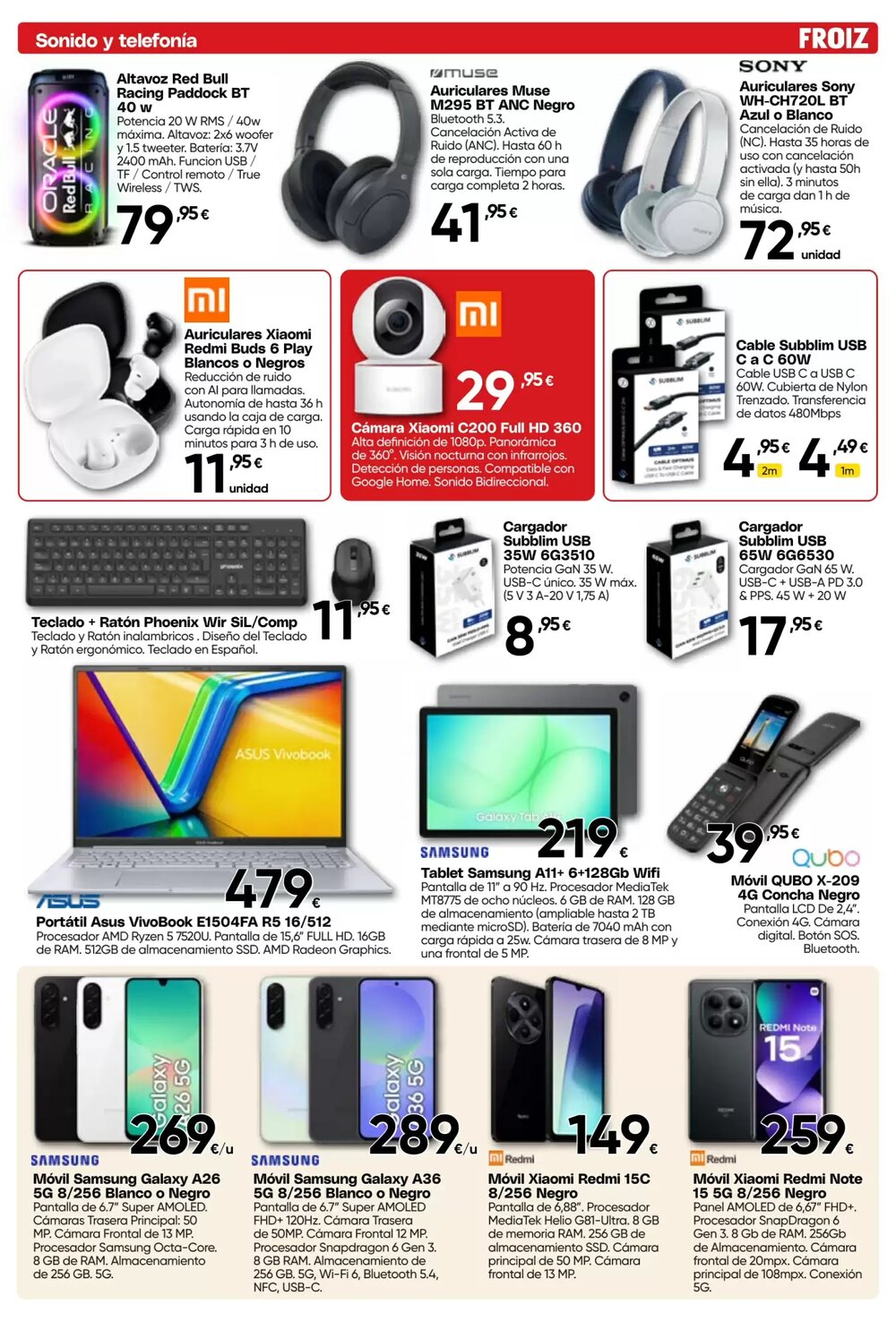 Folleto promocional de FROIZ válido desde el 25/02/2026 - Página 3.