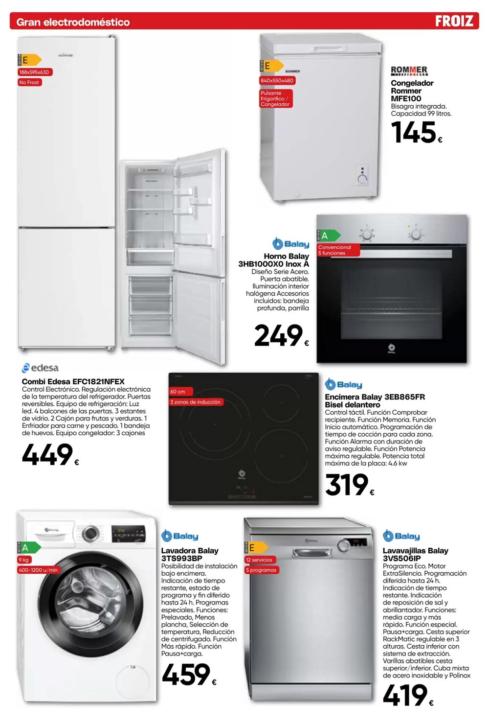 Folleto promocional de FROIZ válido desde el 25/02/2026 - Página 4.
