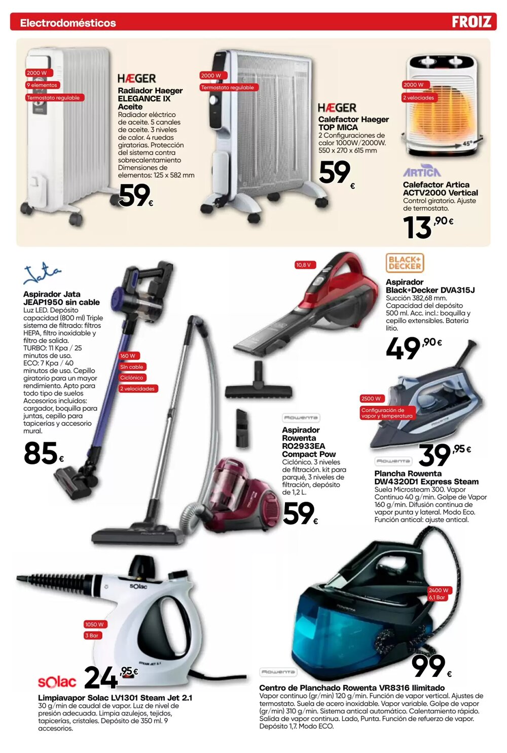 Folleto promocional de FROIZ válido desde el 25/02/2026 - Página 5.