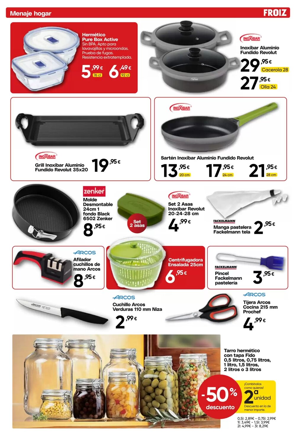 Folleto promocional de FROIZ válido desde el 25/02/2026 - Página 8.